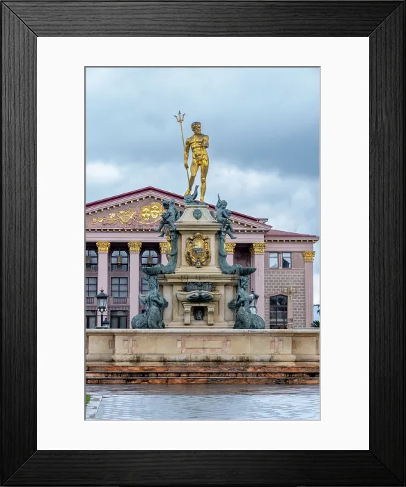 Framed Print : Fountain of Neptune & theatre, Batumi, Black Sea, Georgia Framed Print : Fountain of Neptune & theatre, Batumi, Black Sea, Georgia