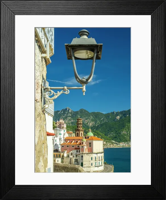 Framed Print : europe, Italy, Campania. Atrani, the little town of the Amalfi coast Framed Print : europe, Italy, Campania. Atrani, the little town of the Amalfi coast