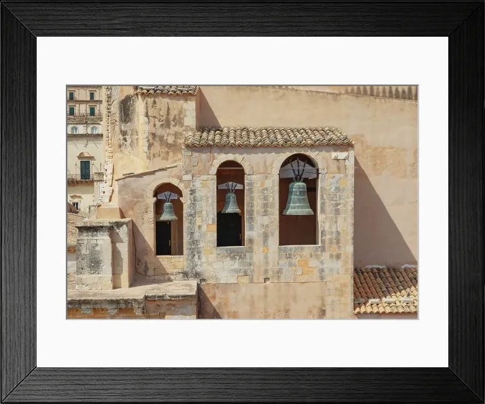 Framed Print : Chiesa del Santissimo Salvatore bells, Noto, Noto Valley, Sicily, Italy Framed Print : Chiesa del Santissimo Salvatore bells, Noto, Noto Valley, Sicily, Italy