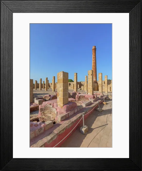 Framed Print : Remains of the Tuna fishery plant, Vendicari, Noto Valley, Sicily, Italy Framed Print : Remains of the Tuna fishery plant, Vendicari, Noto Valley, Sicily, Italy