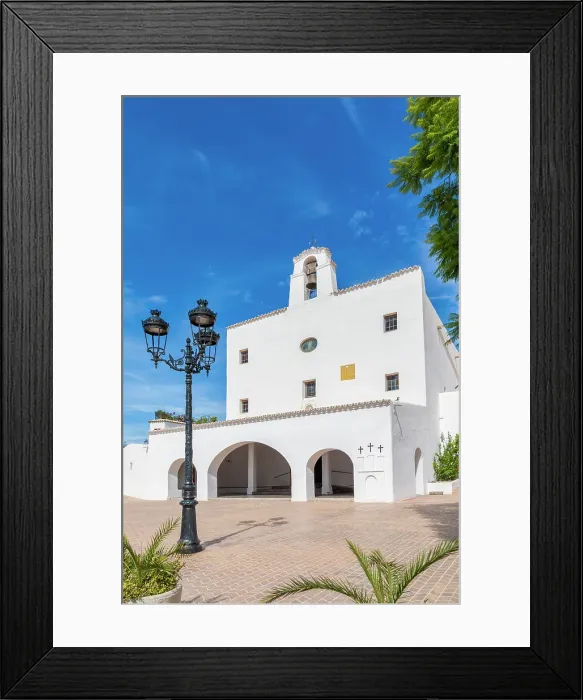 Framed Print : Church of Sant Josep de sa Talaia, Sant Josep de sa Talaia, Ibiza, Balearic Islands, Spain Framed Print : Church of Sant Josep de sa Talaia, Sant Josep de sa Talaia, Ibiza, Balearic Islands, Spain