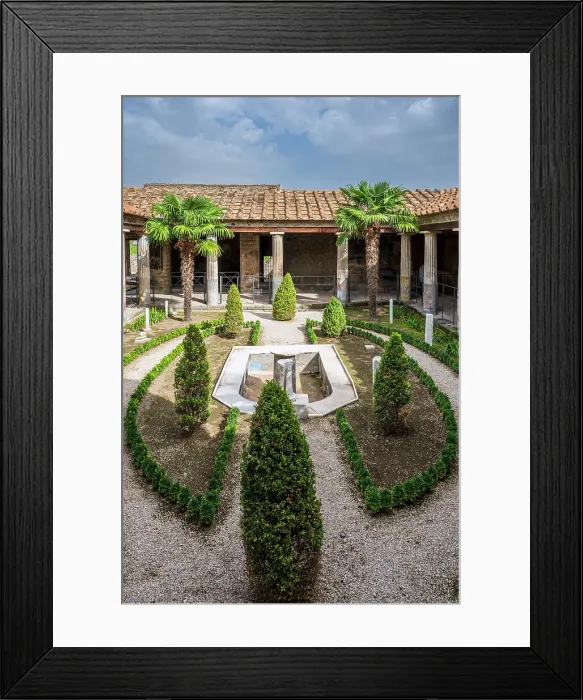 Framed Print : House of the Golden Cupids (Casa degli Amorini Dorati), Archaeological area of Pompeii, Pompei, Campania, Italy Framed Print : House of the Golden Cupids (Casa degli Amorini Dorati), Archaeological area of Pompeii, Pompei, Campania, Italy
