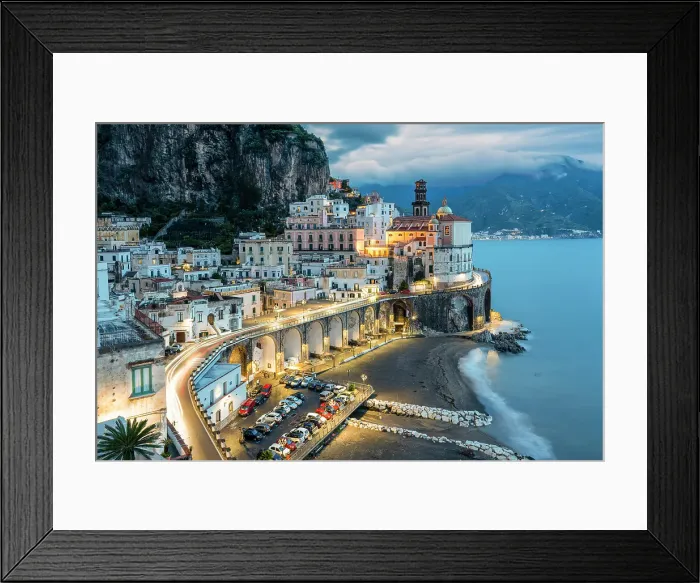 Framed Print : Atrani, Amalfi coast, Campania, Italy Framed Print : Atrani, Amalfi coast, Campania, Italy