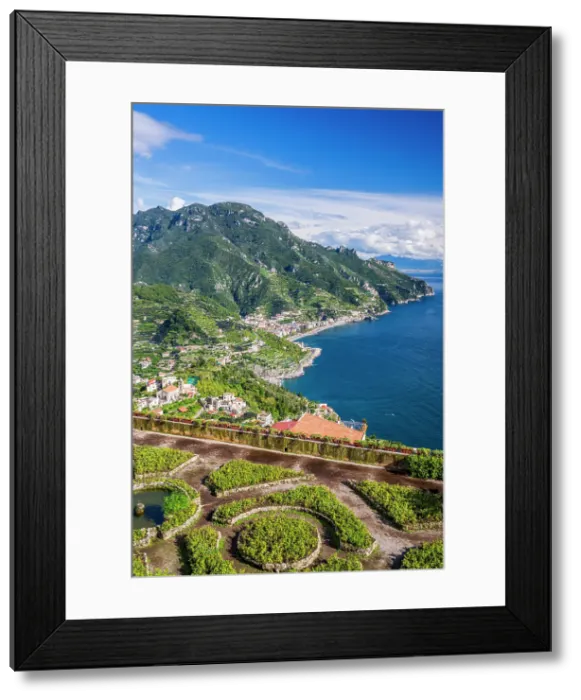 Framed Print : Villa Rufolo, Ravello, Amalfi coast, Campania, Italy Framed Print : Villa Rufolo, Ravello, Amalfi coast, Campania, Italy