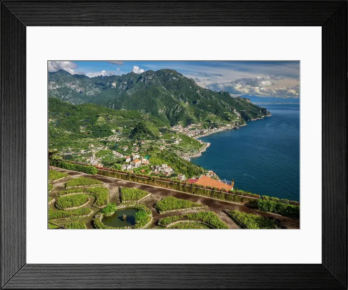 Framed Print : Villa Rufolo, Ravello, Amalfi coast, Campania, Italy Framed Print : Villa Rufolo, Ravello, Amalfi coast, Campania, Italy