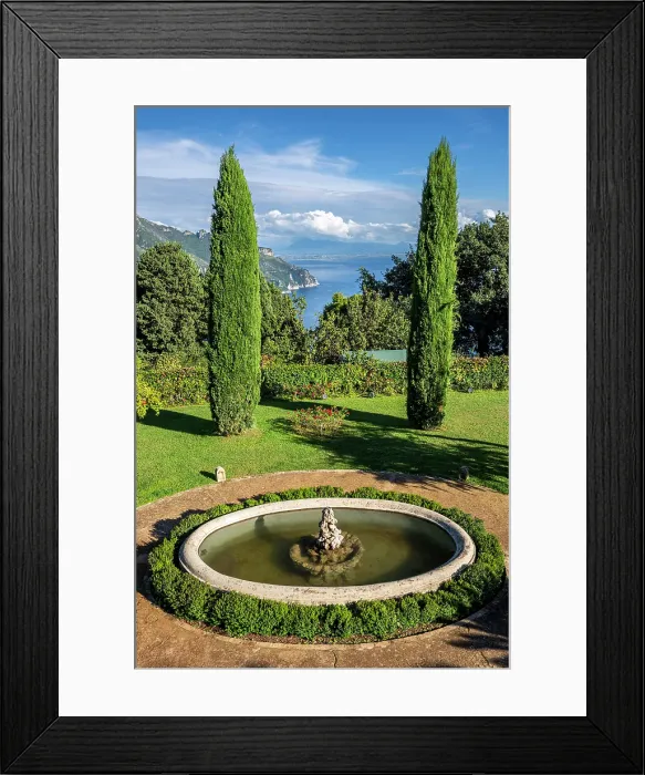 Framed Print : Villa Cimbrone, Ravello, Amalfi coast, Campania, Italy Framed Print : Villa Cimbrone, Ravello, Amalfi coast, Campania, Italy