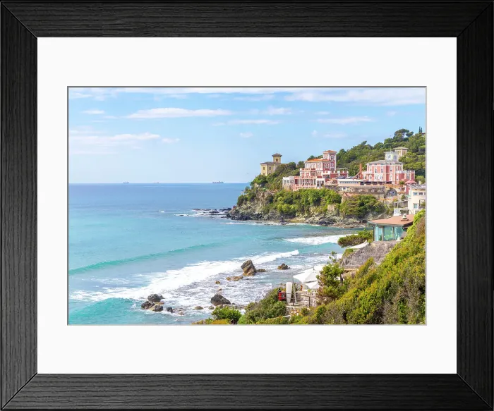 Framed Print : Quercetano beach, Castiglioncello, Livorno, Tuscany Framed Print : Quercetano beach, Castiglioncello, Livorno, Tuscany