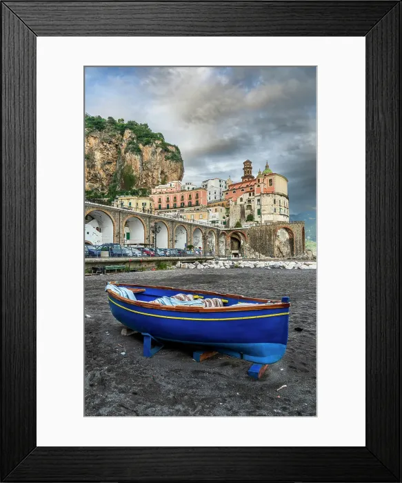 Framed Print : Atrani, Amalfi coast, Campania, Italy Framed Print : Atrani, Amalfi coast, Campania, Italy