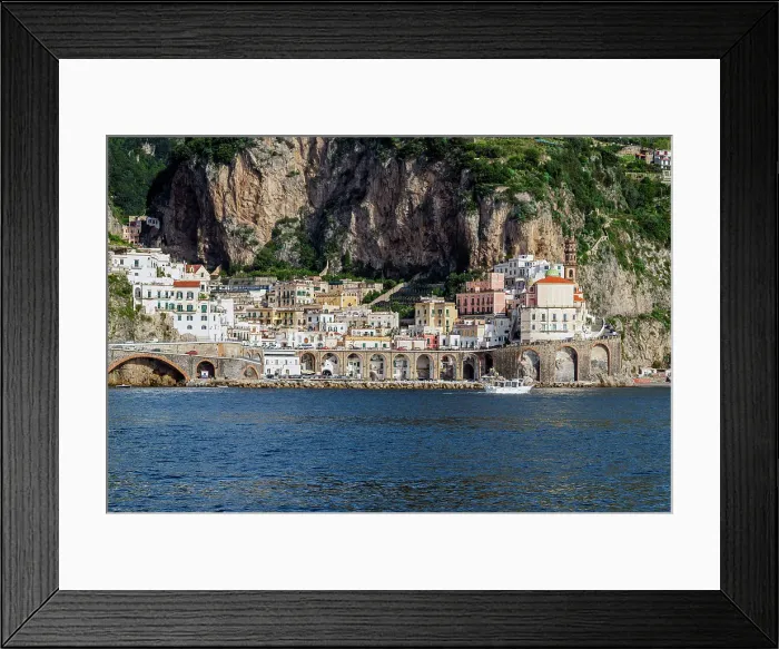 Framed Print : Atrani, Amalfi coast, Campania, Italy Framed Print : Atrani, Amalfi coast, Campania, Italy