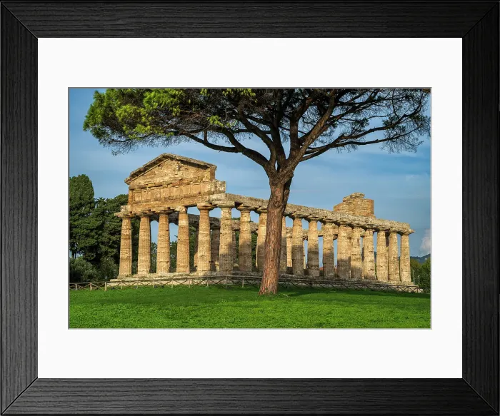 Framed Print : Temple of Athena, Paestum, Campania, Italy Framed Print : Temple of Athena, Paestum, Campania, Italy