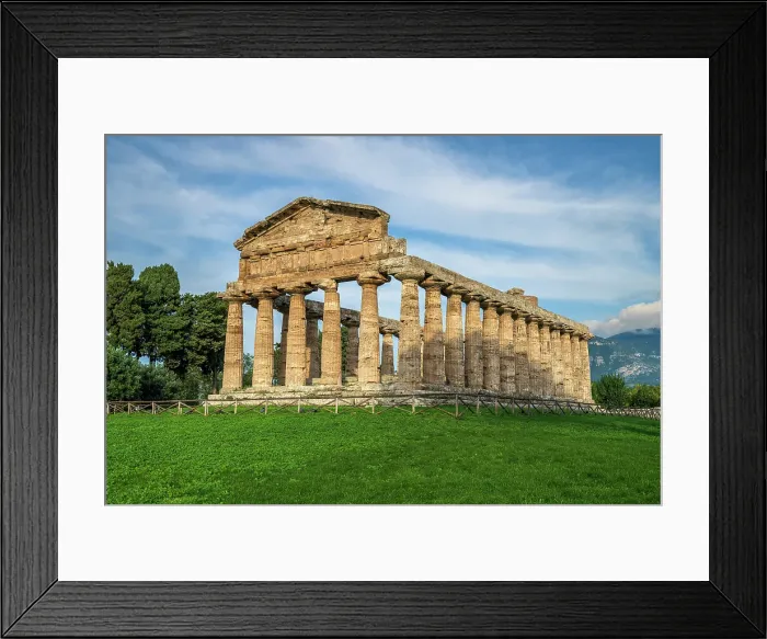 Framed Print : Temple of Athena, Paestum, Campania, Italy Framed Print : Temple of Athena, Paestum, Campania, Italy