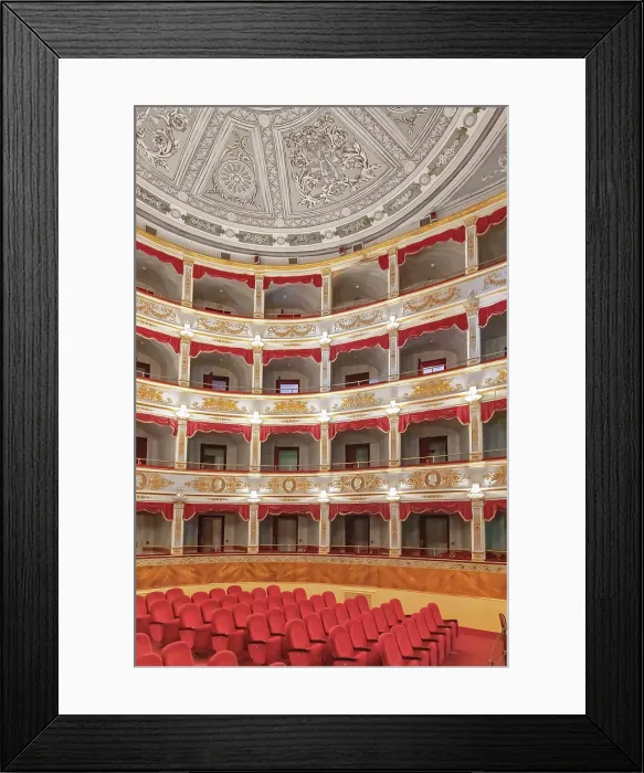 Framed Print : Interior of Noto Theatre, Noto, Noto Valley, Sicily, Italy Framed Print : Interior of Noto Theatre, Noto, Noto Valley, Sicily, Italy