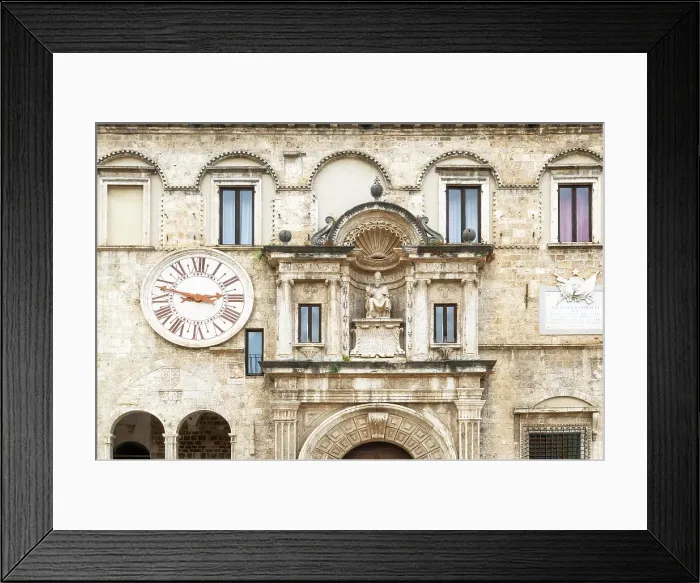 Framed Print : The exterior of the Palazzo dei Capitani del Popolo (Palace of the People's captains) on the Piazza del Popolo, Ascoli Piceno, Marche, Italy Framed Print : The exterior of the Palazzo dei Capitani del Popolo (Palace of the People's captains) on the Piazza del Popolo, Ascoli Piceno, Marche, Italy