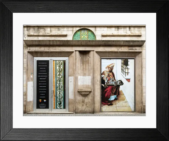 Framed Print : Streets of Ascoli Piceno, Marche, Italy Framed Print : Streets of Ascoli Piceno, Marche, Italy