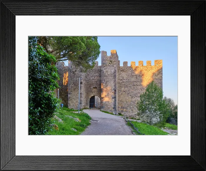 Framed Print : Sesimbra castle dating back to the IX century. Portugal Framed Print : Sesimbra castle dating back to the IX century. Portugal