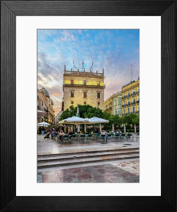 Framed Print : Plaza de la Virgen, Valencia, Valencian Community, Spain Framed Print : Plaza de la Virgen, Valencia, Valencian Community, Spain