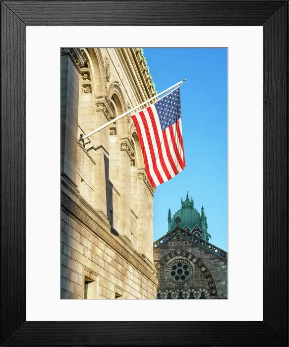 Framed Print : Boston Public Library, Mc Kim Building Boston, Massachusetts, USA Framed Print : Boston Public Library, Mc Kim Building Boston, Massachusetts, USA