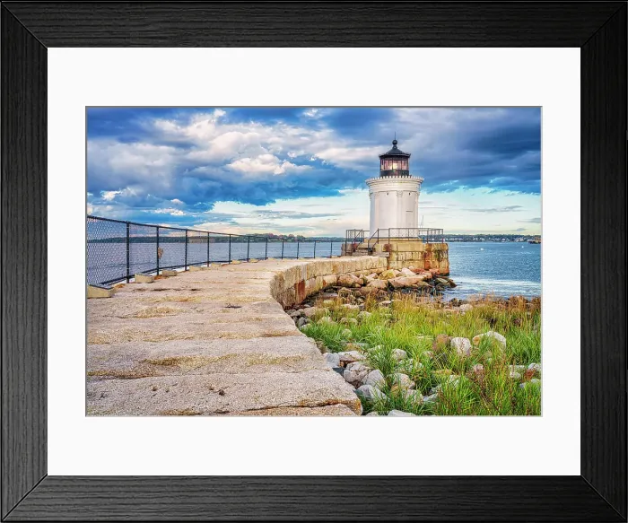 Framed Print : Portland Breakwater Light, affectionately known as Bug Light, Portland Maine, New England, USA Framed Print : Portland Breakwater Light, affectionately known as Bug Light, Portland Maine, New England, USA