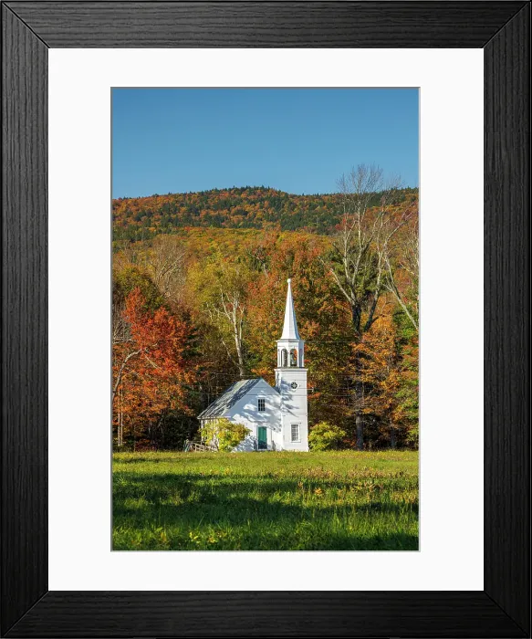 Framed Print : Wonalancet Union Chapel in Tamworth, New Hampshire, New England, USA Framed Print : Wonalancet Union Chapel in Tamworth, New Hampshire, New England, USA