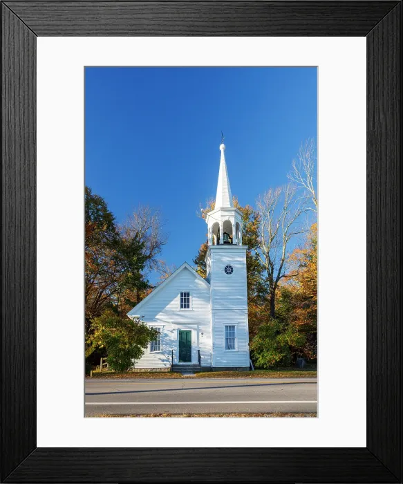 Framed Print : Wonalancet Union Chapel in Tamworth, New Hampshire, New England, USA Framed Print : Wonalancet Union Chapel in Tamworth, New Hampshire, New England, USA