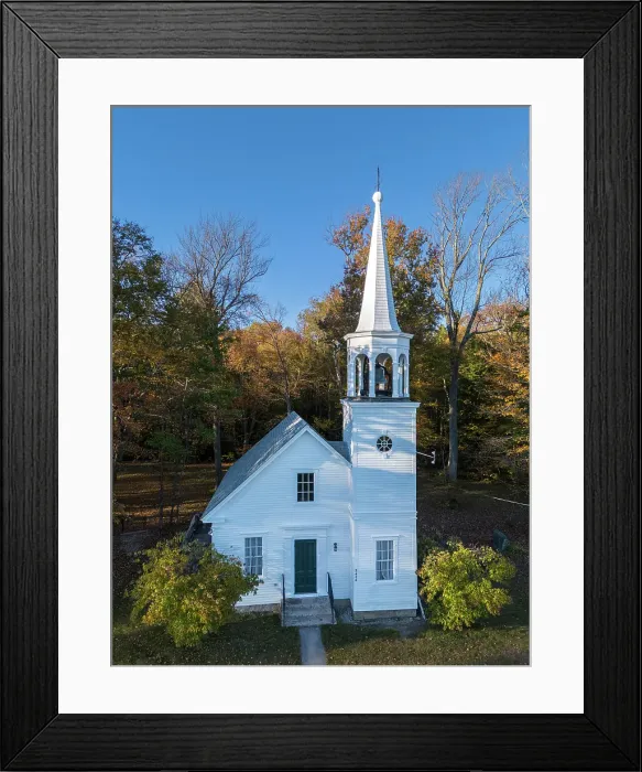 Framed Print : Wonalancet Union Chapel in Tamworth, New Hampshire, New England, USA Framed Print : Wonalancet Union Chapel in Tamworth, New Hampshire, New England, USA
