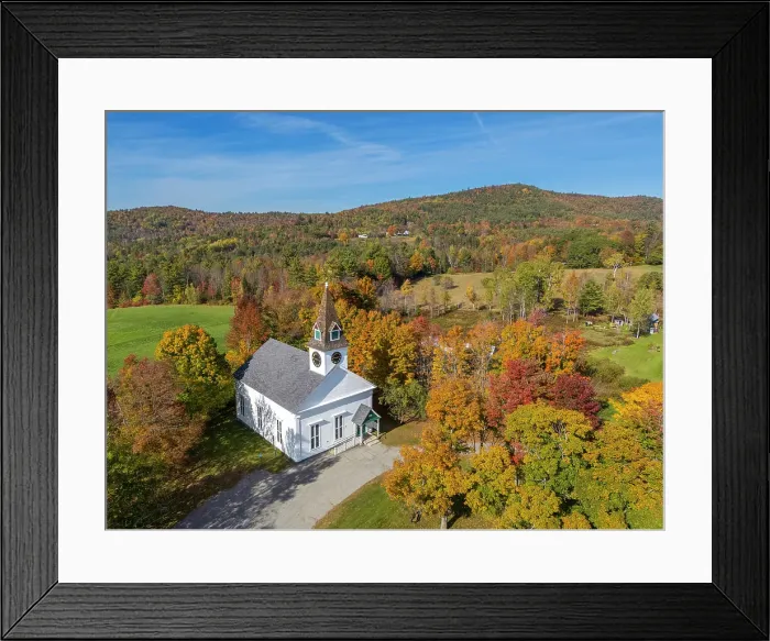 Framed Print : Meeting House, Sugar Hill, New Hampshire, New England, USA Framed Print : Meeting House, Sugar Hill, New Hampshire, New England, USA