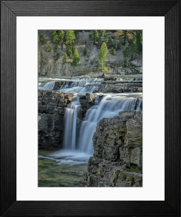 Framed Print : USA; Montana, Lincoln County Libby, Kootenai National forest, Kootenai Falls Framed Print : USA; Montana, Lincoln County Libby, Kootenai National forest, Kootenai Falls