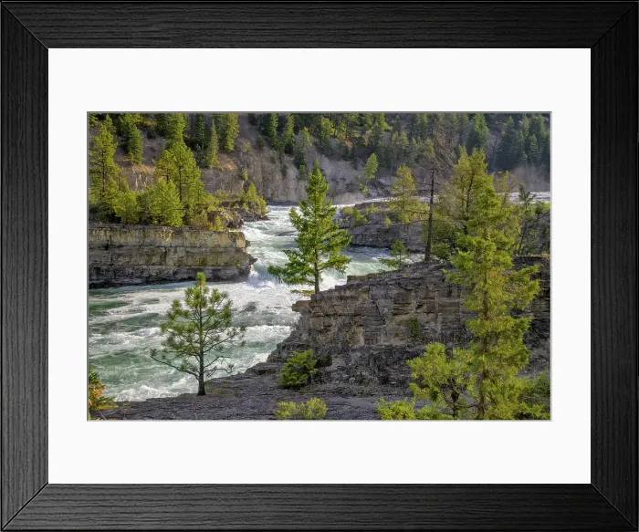 Framed Print : USA; Montana, Lincoln County Libby, Kootenai National forest, Kootenai Falls Framed Print : USA; Montana, Lincoln County Libby, Kootenai National forest, Kootenai Falls