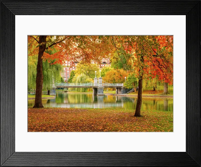Framed Print : Boston Common and Public Garden Boston, Massachusetts, USA Framed Print : Boston Common and Public Garden Boston, Massachusetts, USA