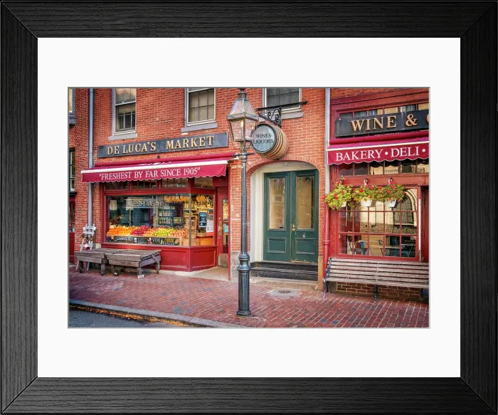Framed Print : Historic Beacon Hill Boston, Massachusetts, USA Framed Print : Historic Beacon Hill Boston, Massachusetts, USA