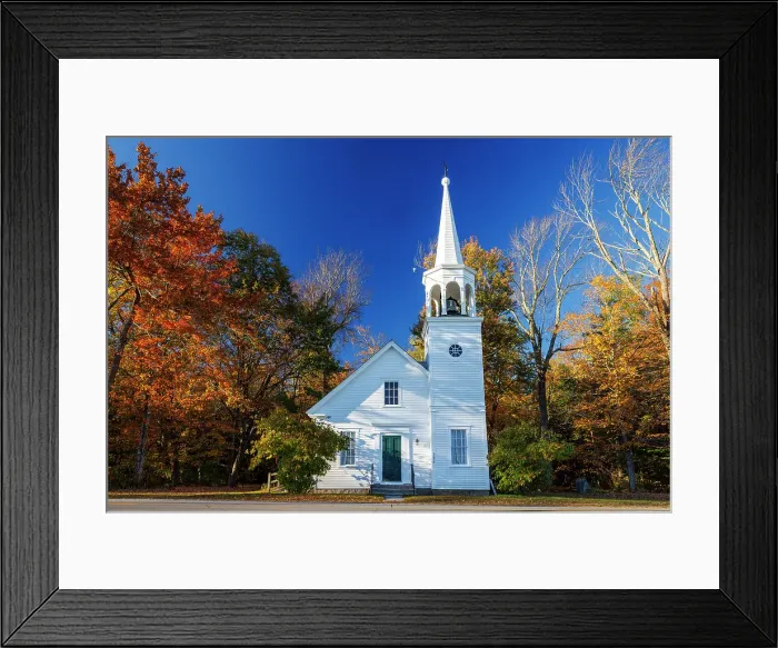 Framed Print : Wonalancet Union Chapel in Tamworth, New Hampshire, New England, USA Framed Print : Wonalancet Union Chapel in Tamworth, New Hampshire, New England, USA