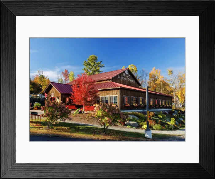 Framed Print : Polly's pancake parlour, Sugar Hill, New Hampshire, New England, USA Framed Print : Polly's pancake parlour, Sugar Hill, New Hampshire, New England, USA