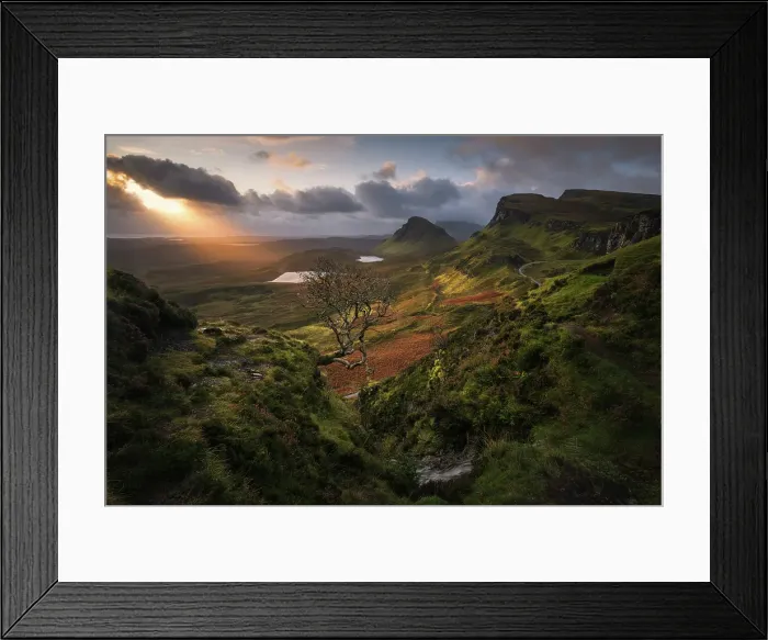 Framed Print : Quiraing, Isle of Skye, Scotland Framed Print : Quiraing, Isle of Skye, Scotland