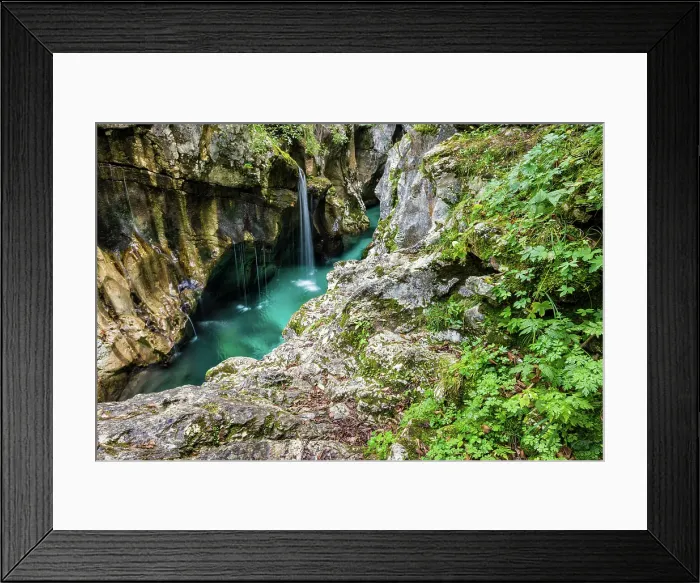 Framed Print : Slovenia, Triglav National Park, Soca valley, Soca river Framed Print : Slovenia, Triglav National Park, Soca valley, Soca river