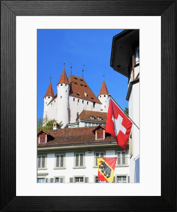 Framed Print : Thun Castle, Thun, Canton of Bern, Switzerland