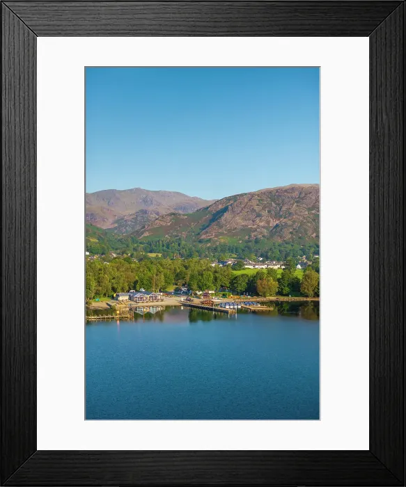 Framed Print : UK, England, Cumbria, Lake District National Park, Coniston Water Framed Print : UK, England, Cumbria, Lake District National Park, Coniston Water