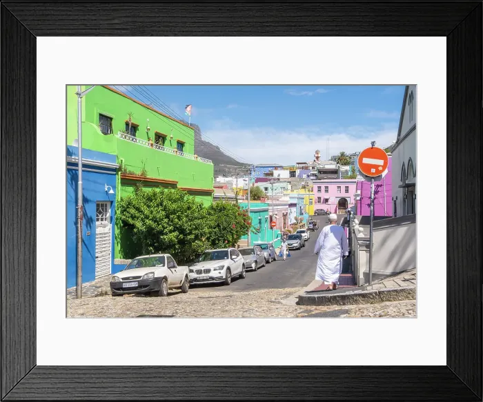Framed Print : Bo-Kaap, Cape Town, Western Cape, South Africa Framed Print : Bo-Kaap, Cape Town, Western Cape, South Africa