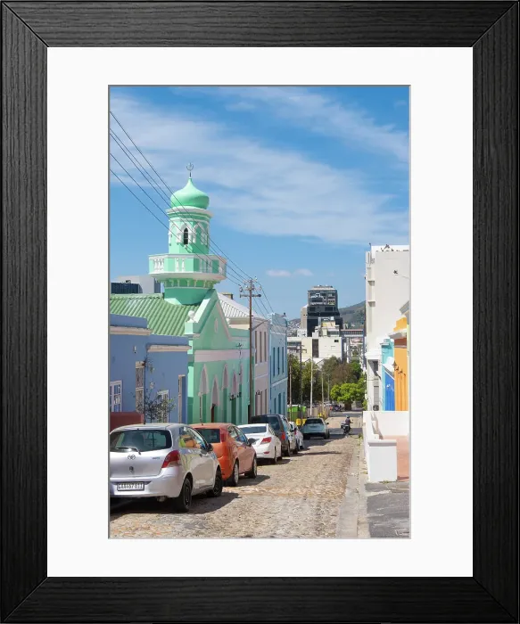 Framed Print : Bo-Kaap, Cape Town, Western Cape, South Africa Framed Print : Bo-Kaap, Cape Town, Western Cape, South Africa