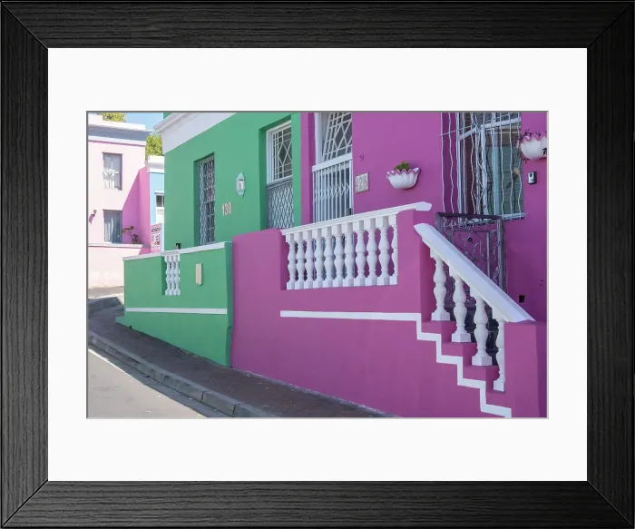 Framed Print : Bo-Kaap, Cape Town, Western Cape, South Africa Framed Print : Bo-Kaap, Cape Town, Western Cape, South Africa