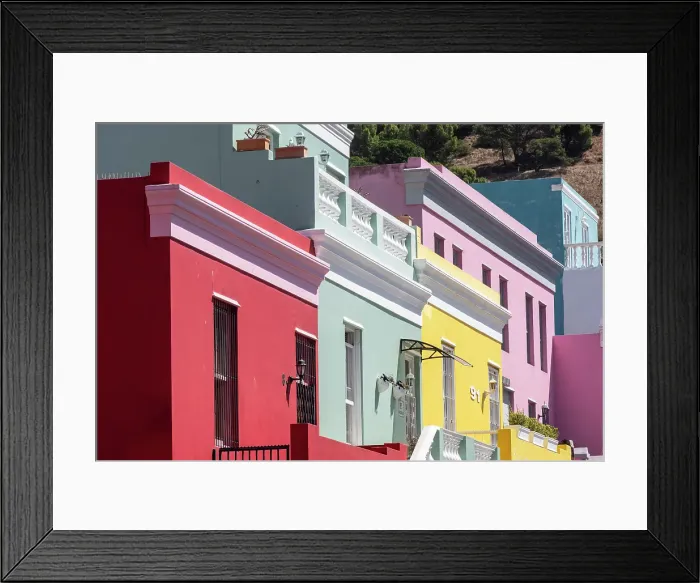 Framed Print : Bo-Kaap, Cape Town, Western Cape, South Africa Framed Print : Bo-Kaap, Cape Town, Western Cape, South Africa