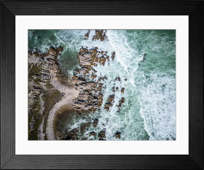 Framed Print : Southern Tip of Africa, Cape Agulhas (Southern Most Point in Africa), Western Cape, South Africa Framed Print : Southern Tip of Africa, Cape Agulhas (Southern Most Point in Africa), Western Cape, South Africa