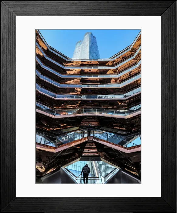Framed Print : The Vessel, Hudson Yards, Manhattan, New York City, New York, USA Framed Print : The Vessel, Hudson Yards, Manhattan, New York City, New York, USA