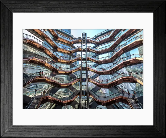 Framed Print : The Vessel, Hudson Yards, Manhattan, New York City, New York, USA Framed Print : The Vessel, Hudson Yards, Manhattan, New York City, New York, USA