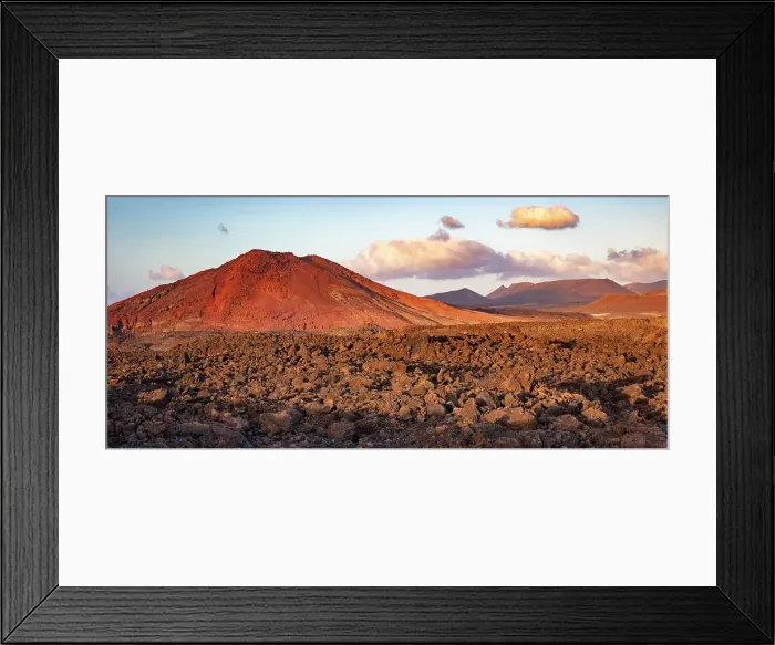 Framed Print : Volcanic landscape, Lanzarote, Canary Islands, Spain Framed Print : Volcanic landscape, Lanzarote, Canary Islands, Spain