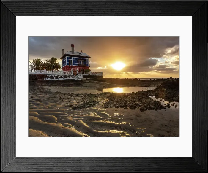 Framed Print : Casa Juanita (The Doll's House) Arrieta, Lanzarote, Canary Islands, Spain Framed Print : Casa Juanita (The Doll's House) Arrieta, Lanzarote, Canary Islands, Spain
