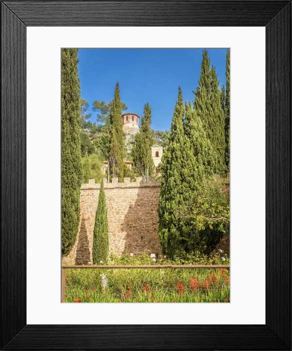 Framed Print : Gardens of the Raixa Estate, Bunyola, Mallorca, Balearic Islands, Spain Framed Print : Gardens of the Raixa Estate, Bunyola, Mallorca, Balearic Islands, Spain