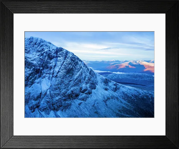 Framed Print : North face of Ben Nevis, highest mountain in the British Isles, looking towards Fort William and Loch Eli, Highlands region, Scotland, United Kingdom Framed Print : North face of Ben Nevis, highest mountain in the British Isles, looking towards Fort William and Loch Eli, Highlands region, Scotland, United Kingdom