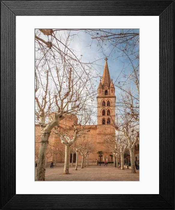 Framed Print : Church of Our Lady of Ruins of Binissalem, Mallorca, Balearic Islands, Spain Framed Print : Church of Our Lady of Ruins of Binissalem, Mallorca, Balearic Islands, Spain