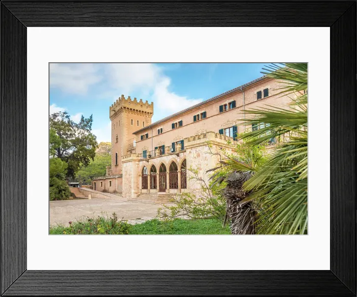 Framed Print : Castell de Son Mas, Andratx, Mallorca, Balearic Islands, Spain Framed Print : Castell de Son Mas, Andratx, Mallorca, Balearic Islands, Spain