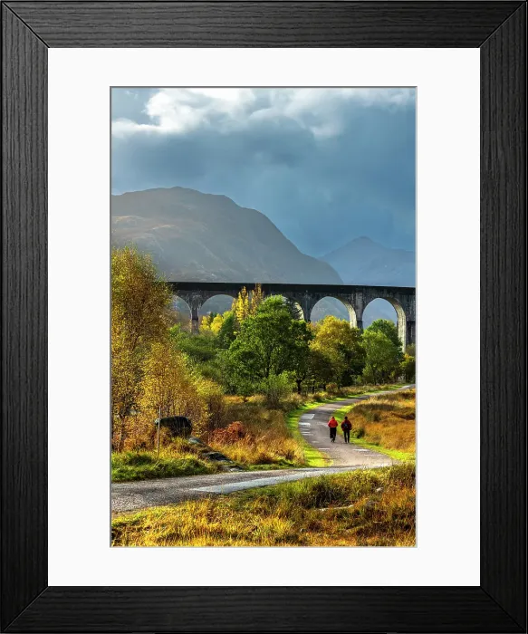Framed Print : UK, Scotland, Highland, Loch Shiel, Glenfinnan, Glenfinnan Railway Viaduct, part of the West Highland Line, made famous in JK Rowling's Harry Potter as the Hogwarts Express Framed Print : UK, Scotland, Highland, Loch Shiel, Glenfinnan, Glenfinnan Railway Viaduct, part of the West Highland Line, made famous in JK Rowling's Harry Potter as the Hogwarts Express
